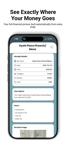 Capsule: AI Expense Tracker screenshot
