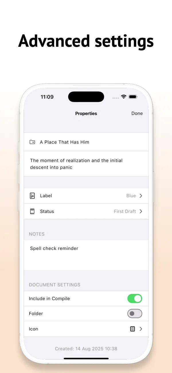 #5. Writing App for Scriveners (iOS) By: FREE AI UTILS COMPANY LIMITED