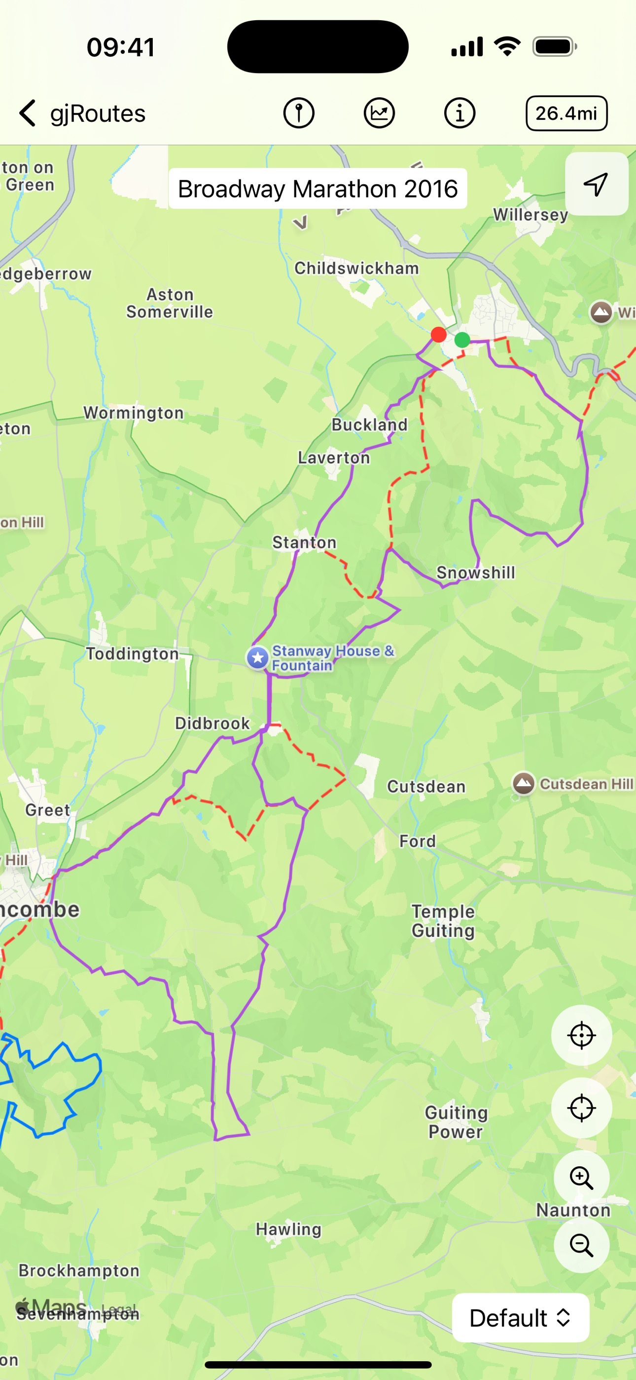 gjRoutes screenshot 2