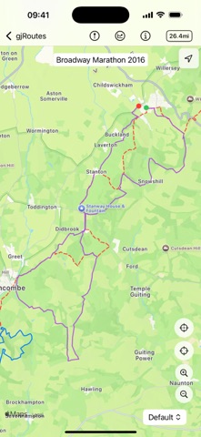 gjRoutes screenshot