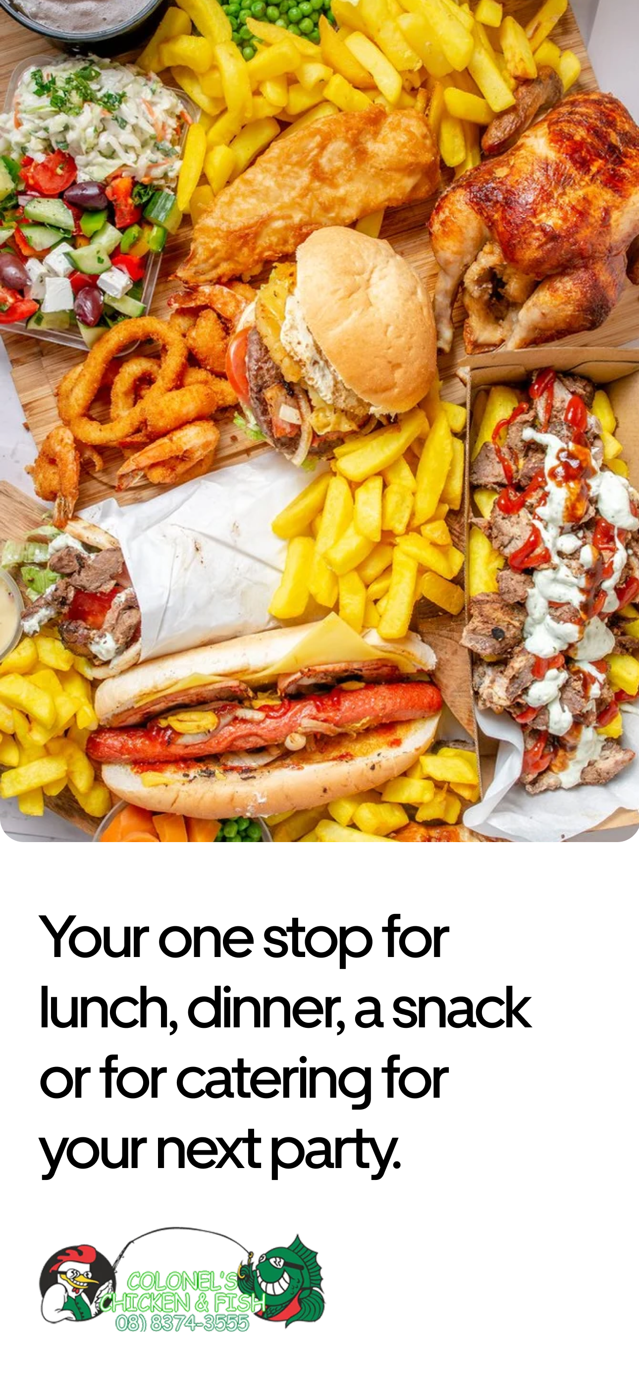 Colonels Chicken & Fish