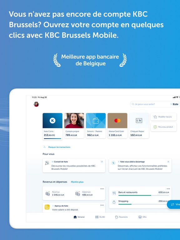 Screenshot #4 pour KBC Brussels Mobile