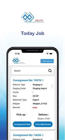 MewahtransDriver screenshot