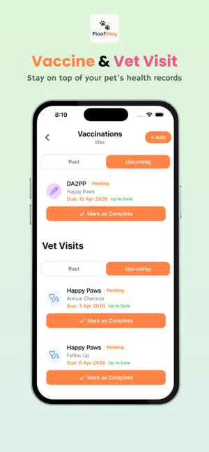 FloofOnly - Pet Tracker & Care screenshot 4