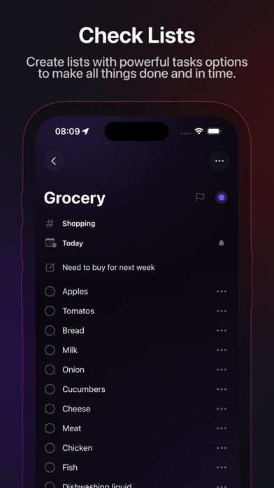 Wheeldone - Daily Planner iPhone screenshot 7 - Productivity app