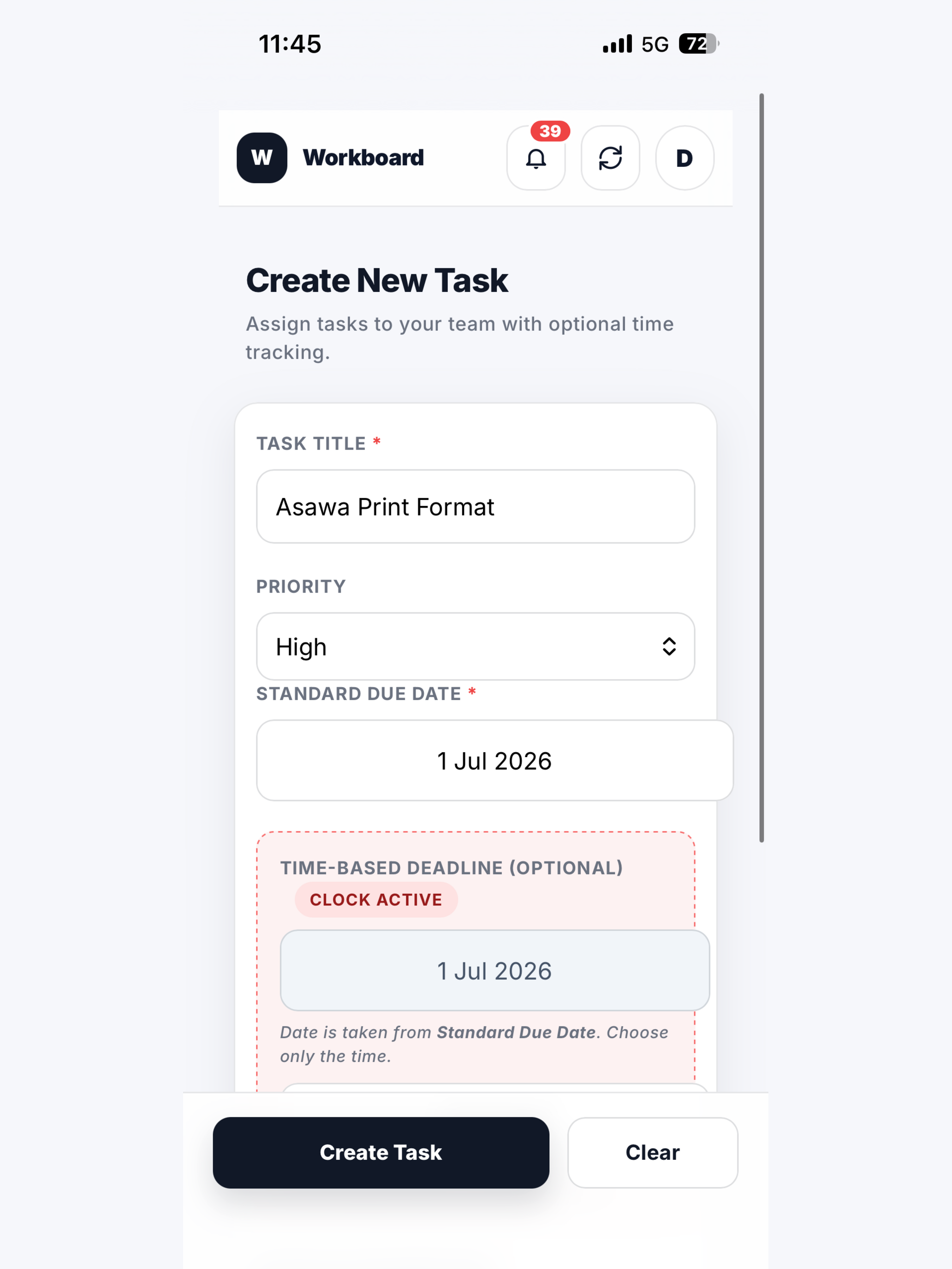 Workboard ITS screenshot 11