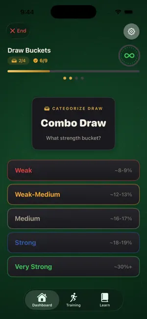 PokerProTrainer screenshot 4