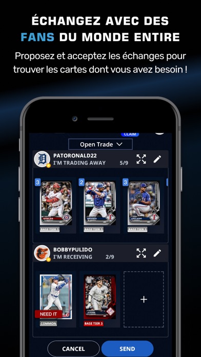 Screenshot #3 pour Topps® BUNT® MLB Card Trader