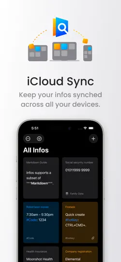 Скриншот Infoplane: Short Notes Manager на iPhone 3