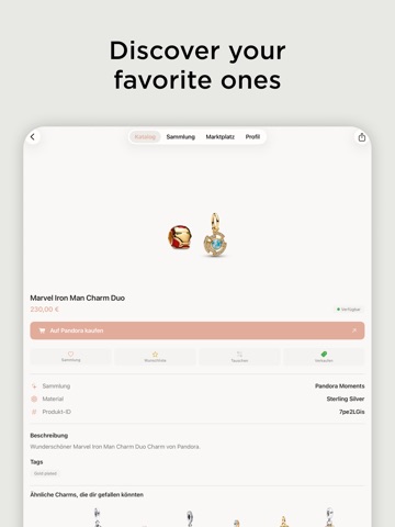 Charmys - Charm Collection iPad screenshot