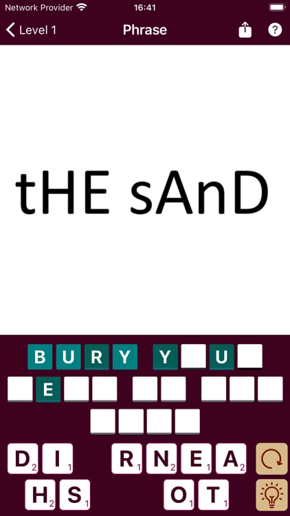 Dingbats - Between the lines