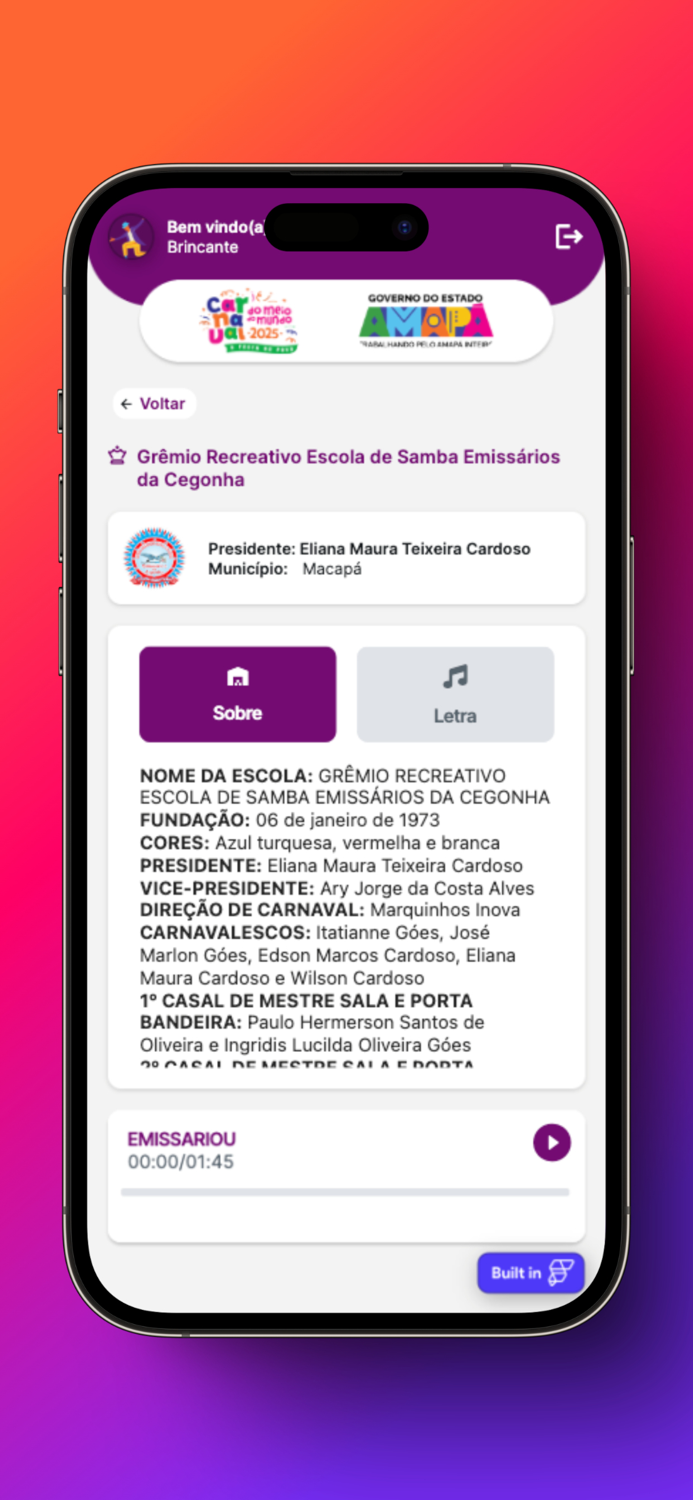 Carnaval no Meio do Mundo