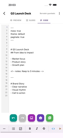 MD Slides iPhone screenshot