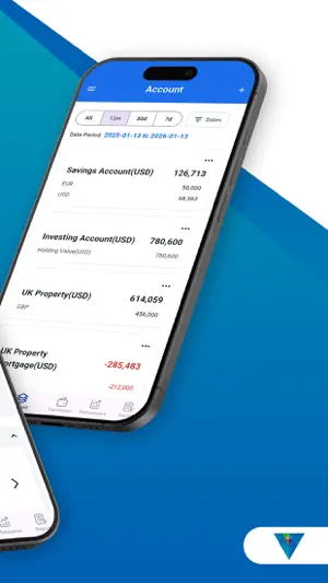 Vision Money:Net Worth & Goals screenshot 2