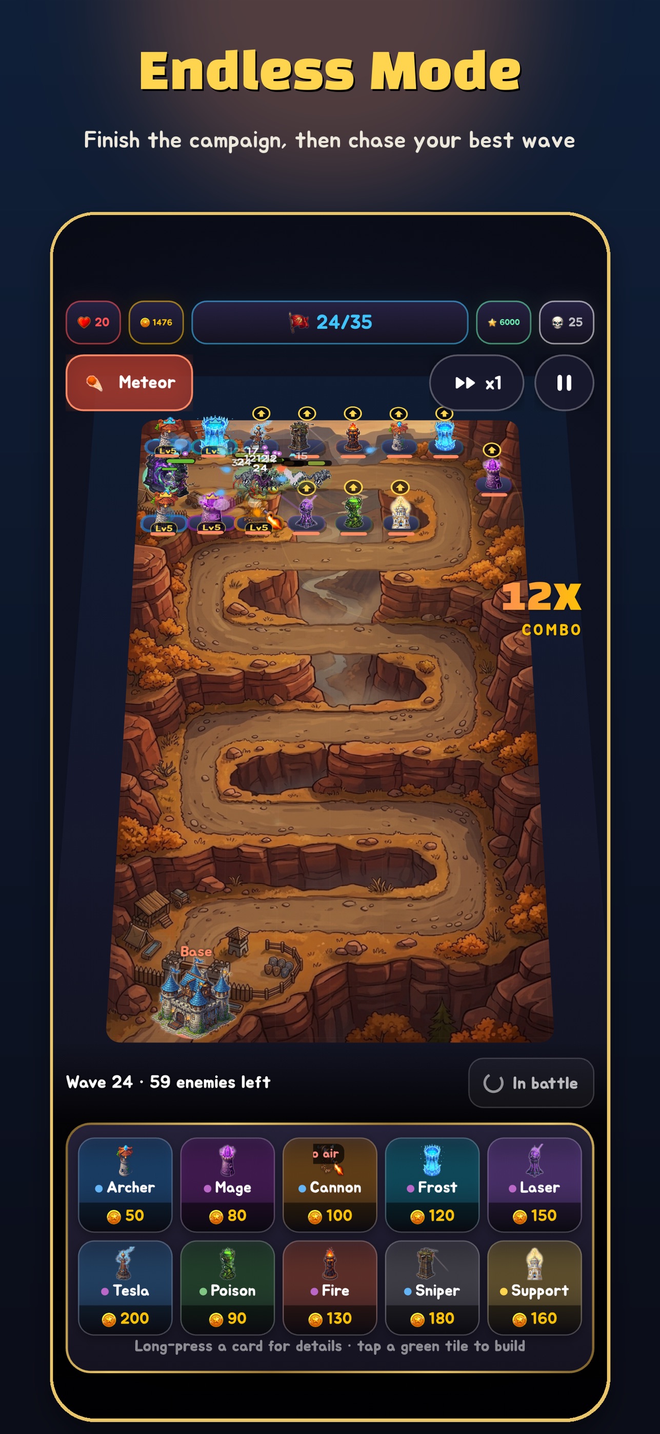 Screenshot 6 of Tower Defense: Kingdom Siege
