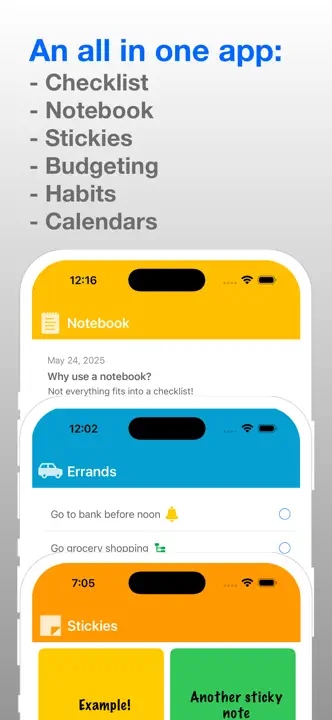 Life Lists Organizer: Screenshot 2 von 9