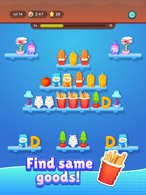 Match Goods – Sort 3D Puzzle iPad screenshot