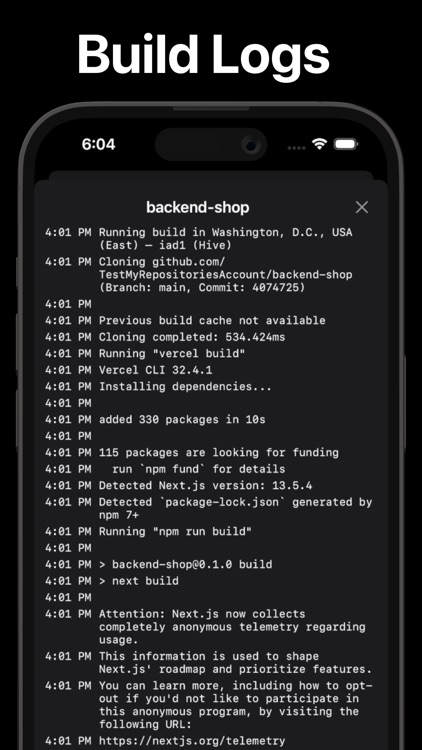 Vercel Client - Vercelios screenshot-3