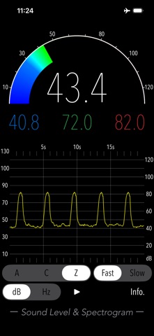 Sound Level & Spectrogram Screenshot 7 of 8