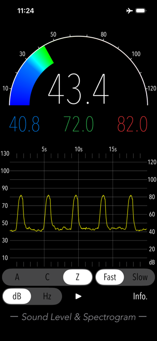 Sound Level & Spectrogram Screenshot 7 of 8
