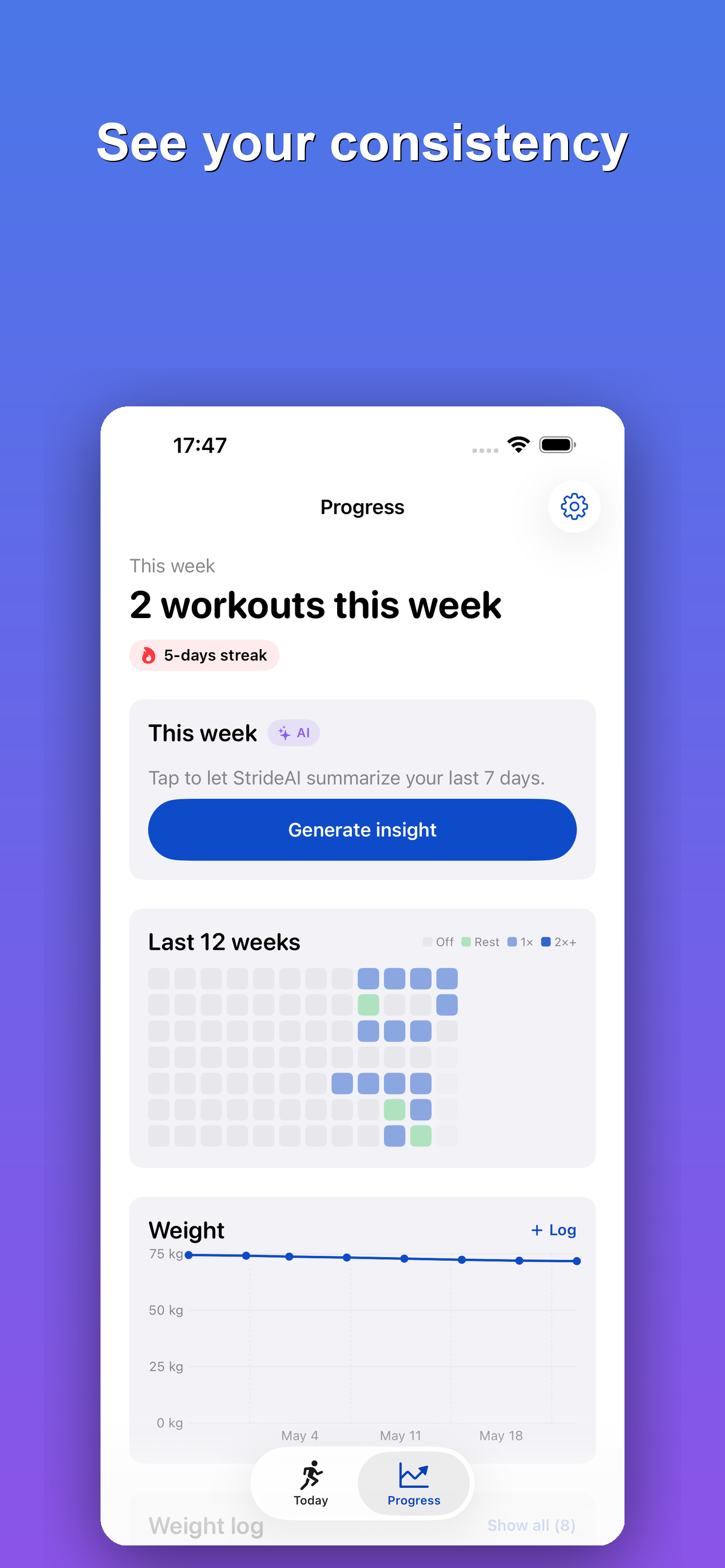StrideAI — AI Fitness Help