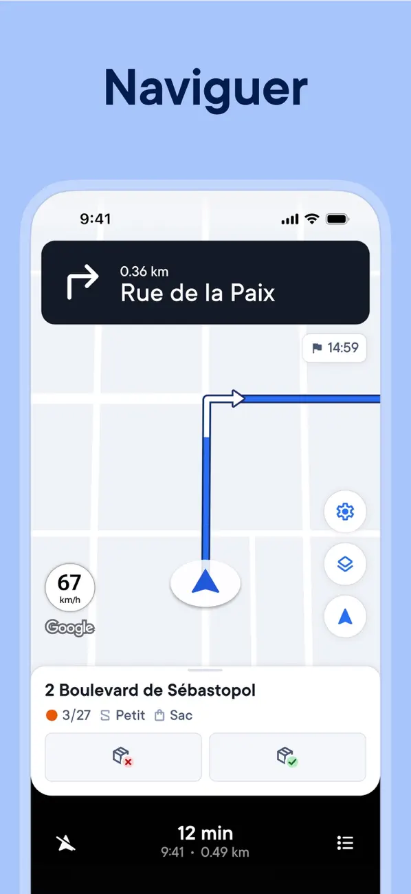 Screenshot #3 pour Spoke optimiseur de trajets