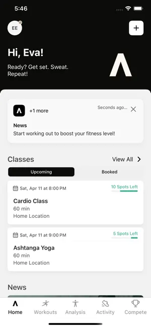 ELEVATING FITNESS screenshot 2
