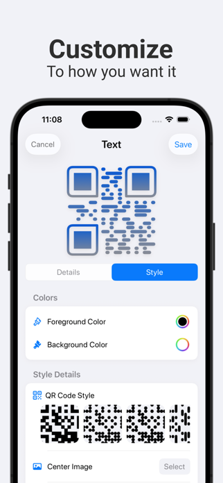QR Code Generator - QRmate Screenshot 2 of 4