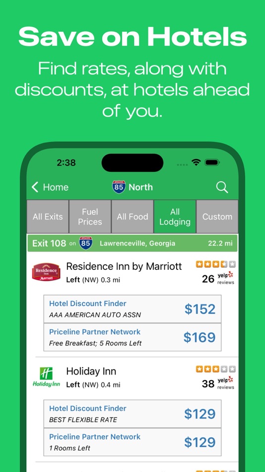 #6. iExit Interstate Exit Guide (iOS) 由: Metrocket, LLC