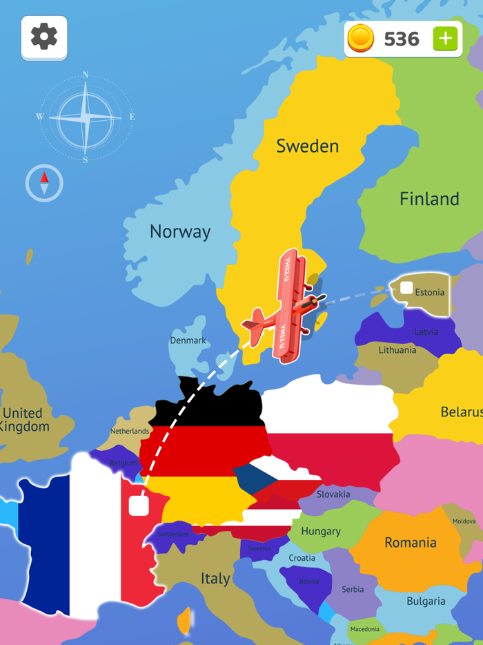 Paint Flag Color Match Puzzle