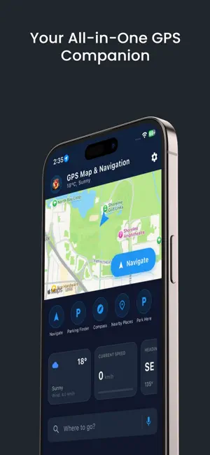 Smart GPS Navigation & Maps screenshot 1