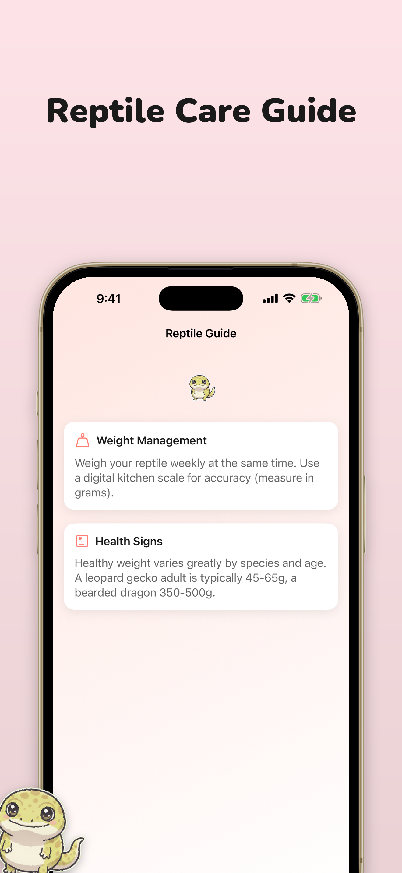 Reptile Care - Pet Photo Log screenshot 4