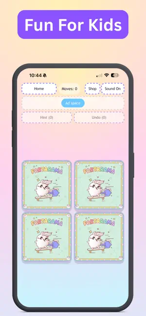 Fartarama: Fun Cat Memory Game screenshot 2