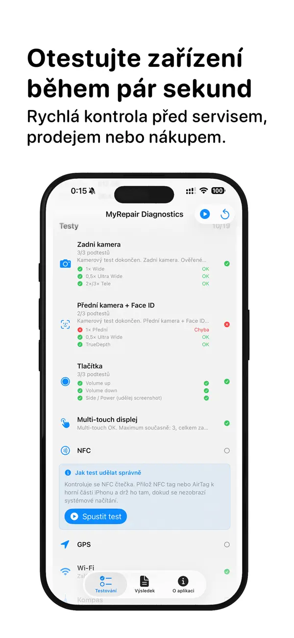 #1. MyDiagnostics (iOS) By: myrepair s.r.o.