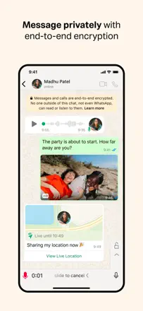 WhatsApp Messenger : capture d’écran 2 sur 5