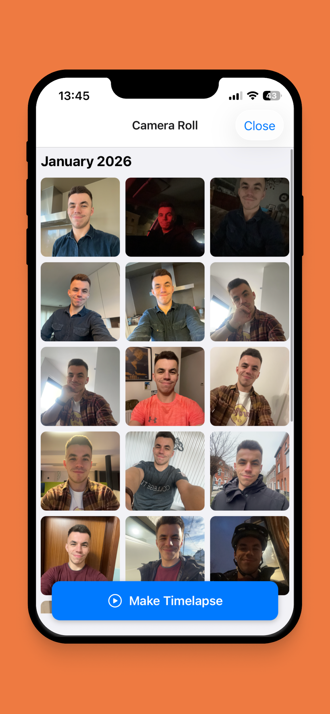 Era: Daily Selfie Timelapse screenshot 3