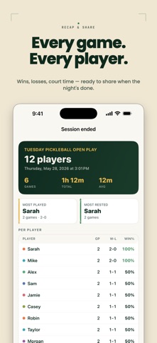 CourtQueue のスクリーンショット