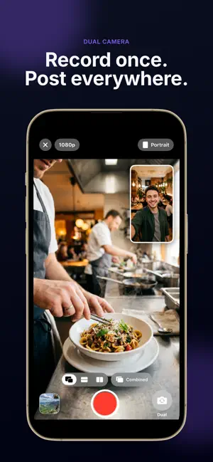 Dual Camera Recorder: Duovid screenshot 1