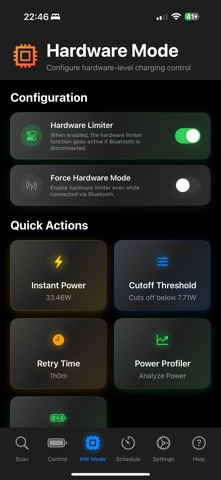Chargie - phone charge limiter screenshot