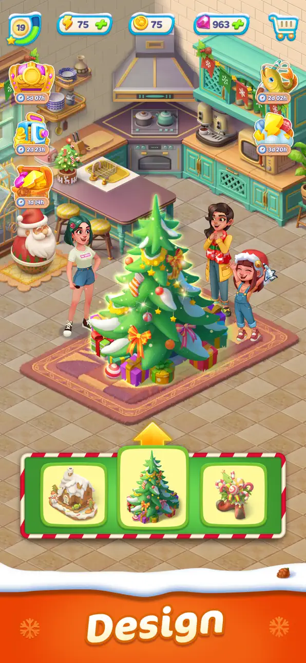 Gossip Harbor®: Merge & Story iOS Mod IPA screenshot 5 - iOS game interface