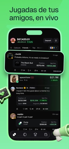 pump.fun - speculate on trends iPhone screenshot 4