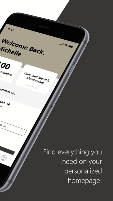 SUVA Fitness Studio iPhone screenshot 2 - Health & Fitness app