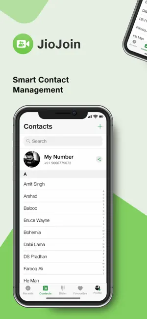 JioJoin - Calls over JioFiber iPhone screenshot 1