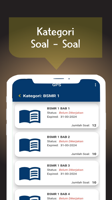 GPS Online Exam Screenshot