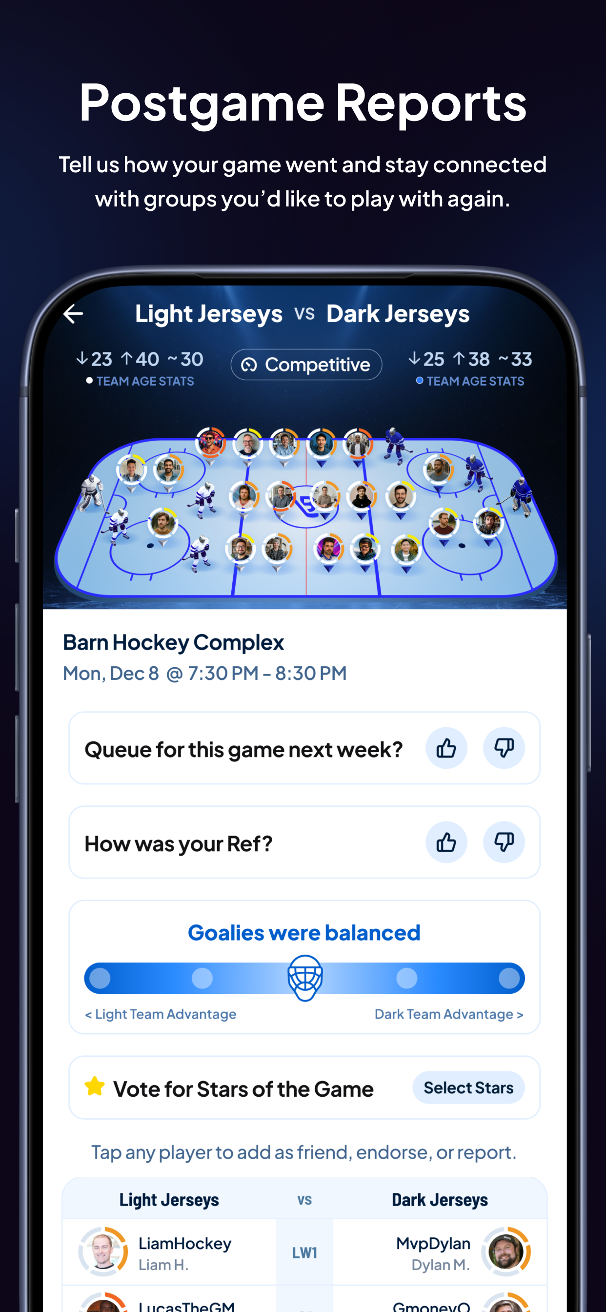 BetterPuck: Pickup Hockey screenshot 6
