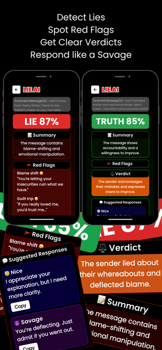 Lie AI: Message Analyzer Screenshot 2 of 3
