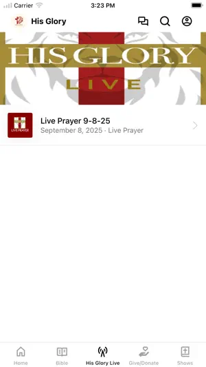 His Glory Ministry screenshot 2