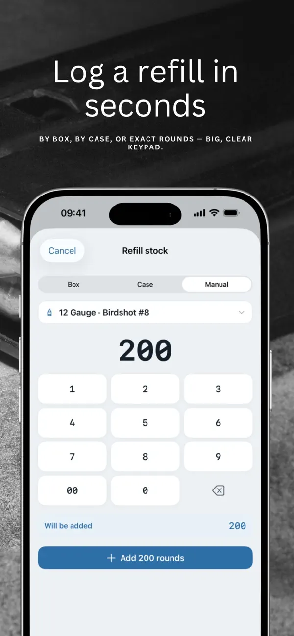 Screenshot #3 pour Ammo Vault: Inventory Tracker