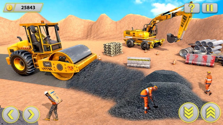 Big Excavator Truck Simulator screenshot-3