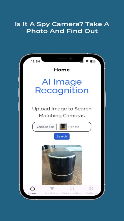AI Hidden Spy Camera Detector